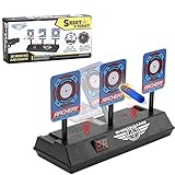 Zielscheibe für Nerf,Auto Reset Elektro-Schießscheiben,Shooting Target,Elektrische Ziel,Toy Gun Elektrische Punktzahl Ziel,Digitale Ziele mit hellem Soundeffekt!Soft Bullet Gun Spielzeug