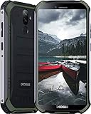 DOOGEE S40 Pro Outdoor Handy Wasserdichtes Smartphone Ohne Vertrag Android 10 4G Dual SIM 4GB+64GB 5,45 Zoll HD+ Bildschirm 13MP+5MP Kamera 4650mAh Akku NFC GPS(Grün)