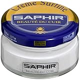 Saphir Crème Surfine Lederpflegemittel, Dose, Weiß - Blanc 21 - Größe: 50