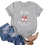 Generally Weihnachten damenblusen Langarm Tshirt falter Hemd Damen schwarz Bluse Oversize Damen weiß rote Bluse unter 5 Euro one Shoulder Kleid Damen Sweatshirt D