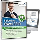 Excel 2019 Insiderkurs - Powertraining für Fortgeschrittene | Lernen Sie Schritt für Schritt Diagramme, Pivot, Formeln und Funktionen zu nutzen | inkl. Online-Kurs [1 Nutzer-Lizenz]