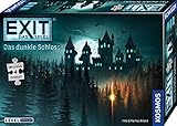 KOSMOS 680787 EXIT Das Spiel + Puzzle - Das dunkle Schloss, Level: Einsteiger, Escape Room Spiel mit Puzzle, für 1 bis 4 Spieler ab 10 Jahre, einmaliges Event-Spiel, spannendes Gesellschaftssp