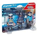 PLAYMOBIL City Action 70669 Figurenset Polizei, Für Kinder von 4 - 10 J