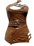 RenasDreams Oberbekleidung Nappa Leder Cognac braun Korsage Profi Korsett Gürtel Corsag