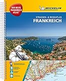 Michelin Straßenatlas Frankreich mit Spiralbindung: DIN A4, Auflage 2019 (MICHELIN Atlanten)