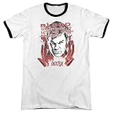 Dexter Herren T-Shirt Gr. XXXL, weiß / schw