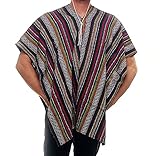 Dress Me Up - K49 Toller Poncho Mexikaner Mexiko Italo Western Cowboy Einheitsgröß