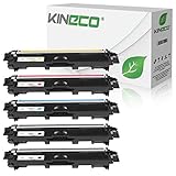 Kineco 5 Toner kompatibel für Brother TN-242 TN-246 für Brother DCP-9017CDWG1 9017CDWG1 9022CDW HL-3142CW 3152CDW 3172CDW MFC-9142CDN 9342CDW 9332CDW - Schwarz je 2.500 Seiten, Color je 2.200 S