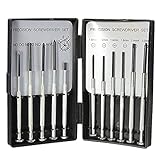 Präzisionsschraubendreher Set 11 Stück Präzisionsschraubendreher Kleine Hobby Schmuck Uhr Uhr Reparatur Werkzeugkoffer für elektronische G