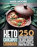 Keto Crockpot Cookbook: 250-Quick & Delicious Recipes to Stay Healthy and Enjoy Taste Dishes to Lose Weight Loss, Finding Your Well-Being. (English Edition)