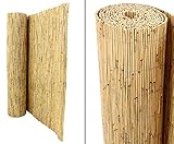 bambus-discount.com Schilfrohrmatte Premium, 120 x 600cm - Sichtschutzmatten S