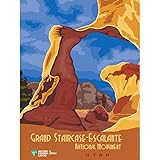 BLM Grand Staircase-Escalante National Monument Utah Large Wall Art Poster Print Thick Paper 18X24 Inch Wand Poster druck