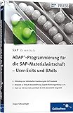 ABAP-Programmierung für die SAP-Materialwirtschaft – User-Exits und BAdIs (SAP PRESS)