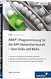 ABAP-Programmierung für die SAP-Materialwirtschaft – User-Exits und BAdIs (SAP PRESS)