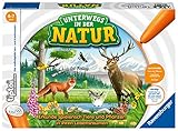Ravensburger tiptoi Spiel 00043 Unterwegs in der Natur - Heimische Natur und Tiere entdecken, Lernspiel für Kinder ab 4 Jahren, für 1-4 Sp