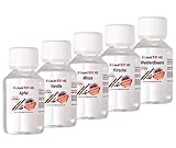 SmokerFuchs 5 x 100 ml E Liquids Apfel Vanille Minze Kirsche Wald-Erdbeere - shisha E-liquid für E Zigaretten Nikotin-F