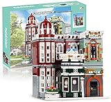 3050pcs Antique Collection Architektur Bausteine mit LED-Beleuchtung, modularen Gebäuden, kompatibel mit Lego-Haus-Gebäude-S