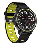 WEINANA Smart Watch Men IP68 Wasserdichter Modus Smartwatch Mit EKG PPG Blutdruck Herzfrequenz Sport Fitness Armband(Color:C.)