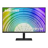 Samsung WQHD Monitor S6U S32A600UUU, 32 Zoll, IPS-Panel, WQHD-Auflösung, HDR10, AMD FreeSync, 5 ms Reaktionszeit, Bildwiederholrate 75 Hz, Auto Source Switch Plus, schw