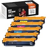 5 LEMERO SUPERX Tonerkartuschen Kompatible für Brother TN-241 TN-245 TN-242 TN-246 für Brother MFC-9332CDW DCP-9022CDW 9020CDW 9017CDWHL-3142CW MFC-9142CDN HL-3152CDW MFC-9140CDN MFC-9342CDW HL-3140CW