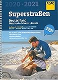 ADAC SuperStraßen Deutschland 1:200 000 (Atlas) mit Österreich 1:300 000: Schweiz 1:301 000, Europa 1:4 500 000 (ADAC Atlanten)