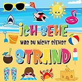 Ich sehe was du nicht siehst - Strand: Findest du den Bikini, das Handtuch und das Eis? | Ein lustiges Suchen und Finden im Sommerspiel für 2-4 jährige ... sehe was Buch für 2-4 jährige Kinder 6)