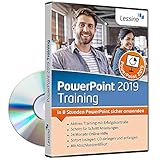 PowerPoint 2019 Training - In 8 Stunden PowerPoint sicher anwenden | Einsteiger und Auffrischer lernen mit diesem Kurs Schritt für Schritt die sichere Anwendung von PowerPoint [1 Nutzer-Lizenz]