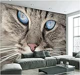 Tapete Schlafzimmer Modern Graue Tierkatze 350X256 Cm Wandtapete Design Wohnzimmer Fernseher Sofa Hintergrund Tapete Moderne Wohnkultur Zimmer Kinderzimmer Fototap