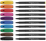 Schneider Topliner 967 Fineliner (Strichstärke 0,4 mm) 10er E