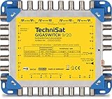 TechniSat GigaSwitch Multischalter 9/20 Multischalter (für bis zu 20 Teilnehmer zur Verteilung von 2 Orbitpositionen und terrestrischen Signalen)