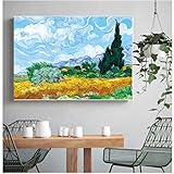 Danjiao Druck Poster Bild Wand Haus Dekoration Wandbilder Ölgemälde Werke Sonnenblume Aprikose Abstrakt A4 A3 A2 Leinwand Kunst Schlafzimmer 40x60