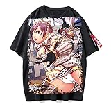 OUHZNUX Monster Hunter Game T-Shirt, lässiger und bequemer Kurzarmpullover, Herrenmode Street Sweatshirt Top (S-3XL)