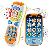 JOYIN Smartphone Toys for Baby, Remote Control Baby Phone with Music, Baby Learning Toy, Birthday Gifts for Baby, Infants, Kids, Boys and Girls, Holiday S