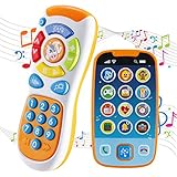 JOYIN Smartphone Toys for Baby, Remote Control Baby Phone with Music, Baby Learning Toy, Birthday Gifts for Baby, Infants, Kids, Boys and Girls, Holiday S