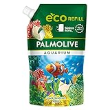 Palmolive Seife Aquarium 1 x 500ml Nachfüllbeutel, milde Seife zur sanften Reinigung der Hände, dermatologisch g