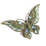 Broche De Mariposa Para Mujer, Broche De Fiesta De Cristal De Lujo, Accesorios De Diamantes De Imitación, Joyería De Vestido De Sué