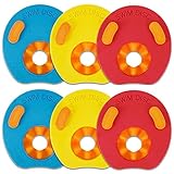 6 Stücke Kind Arm Float Discs Eva Schaum Schwimmhilfe Armbands Pool Set Schwimmarmbänder Baby Schwimm Float Für Kinder Kinder Jungen Mädchen Kleinkinder (18.5cm)