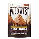 Wild West Honey BBQ Flavour Beef Jerky Box of 12 x 70g Pack