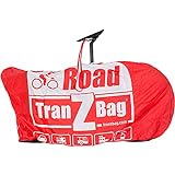 evoc TranZbag Road Fahrrad Transporttasche, Transportschutz für 28″ Laufräder (für Cross- und Gravel-Laufräder, faltbar, minimales Packmaß, Schultertragegurt, Doppel-Reißverschluss), R