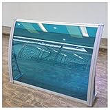 Vordach für Haustür Die Dachhimmel,Türüberdachung Markise Fenster Regen,Porch Regen Schutz Markise Lean To Dach Shelter Beschattung (Color : B, Size : 60 * 120cm)