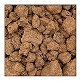 Kieskönig 20 Liter Lava Splitt 20-40 mm Pflanzgranulat Schneckenschutz Lavastein Lavasteine Lavamulch Dachbegrünung Lavagranulat 18 kg