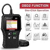 LAUNCH OBD2 Diagnose CR319 Scanner Gerät Universal Automotor Fehlercode-Lesegerät,O2-Sensor und EVAP Systeme Überprüft, unterstützt Mode6