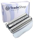 Ersatzfolienkopf Scherkopf Für Braun Series 7 70S, kompatibel mit den Modellen 790cc 7865cc 7899cc 7898cc 7893s 760cc 797cc 789cc Zubehör (silber)