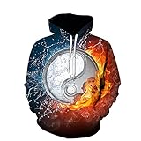 MITEHUAH Frühlings-und Herbst-Kapuzenpullover personalisierte gedruckte Haubenfeder-und Herbst-beiläufige Kapuzenpullover-personalisierte benutzerdefinierte männer-und frauen-pullover 3D-Jack
