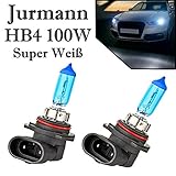 2x Jurmann HB4 100W 12V Original Super Weiß 6000K Xenon Look Scheinwerfer Ersatz Halogen Lampe Off-R
