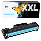 MYOFFICE Toner kompatibel mit HP M15a M15w M16 M17a M17w MFP M28a MFP M28w MFP 29 MFP M30a MFP M30w Schwarz CF244A 44A Drucker 1000 Seiten 1er Pack Z