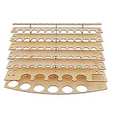 Backbayia Flaschenhalter aus Holz, multifunktional, Flaschenreg