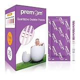 Premom Semi-quantitative Ovulationstest Streifen, Ovulationsvorhersage-Kit mit intelligentem digitalen Ovulationsleser APP, numerische Ovulationstests (20 LH-Tests)