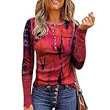 HHOP Tunika blusen Longshirt Damen Baumwolle gelbe Bluse Bluse Polyester damenblusen Kurzarm Capri Jeans Damen Pulli Damen Pullover & Strickjacken für Damen Langarmshirts für D