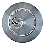 Sicher-Sticker 781490396483 Panzerriegelschloss-Attrappe, Matt, ca. 6,8